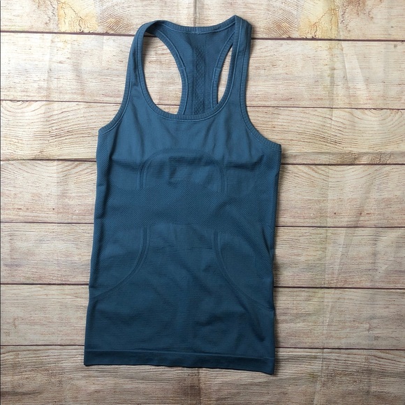 lululemon athletica Tops - lululemon athletica Swiftly Tech Blue Tank Top